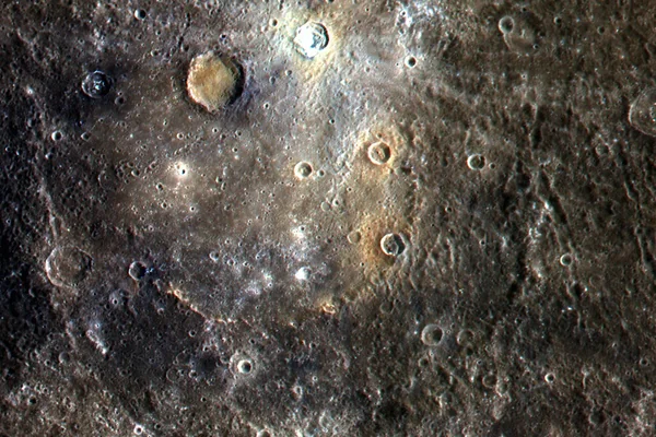 Color Image of Mercury from NASA's MESSENGER Satellite