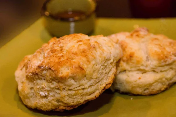Buttermilk Biscuits with Sorghum Drizzle $5