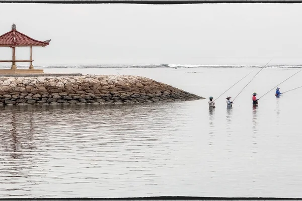 fishing near Nusa Dua, Bali, Indonesia