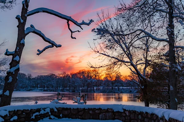 Houghton's Pond Sunset