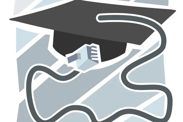 E-learning Graduation Cap
