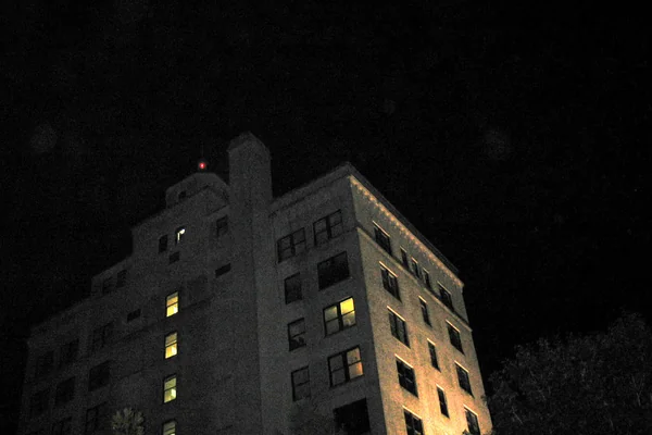 Seagle Building Downtown Night Light East Wall