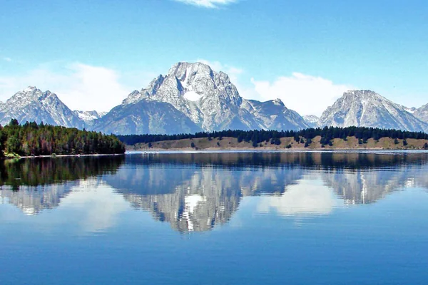 Jackson Lake Reflections, Grand Teton 2011