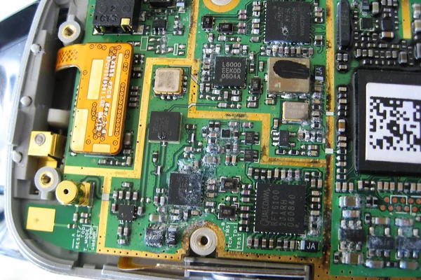Phone Innards with Gunk