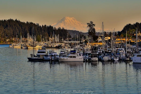 Gig Harbor Marina at Dusk