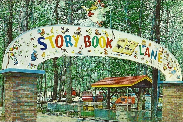 Story Book Lane Deer Forest Paw Paw Lakes Coloma Michigan