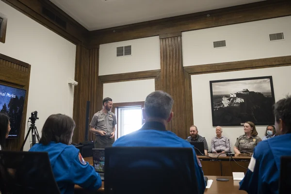NASA’s SpaceX Crew-2 Astronauts at the National Park Service