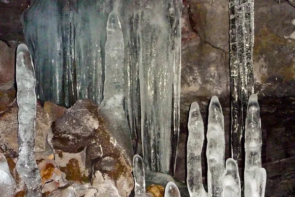 Forms - Crystal Ice Cave, Lava Beds National Monument