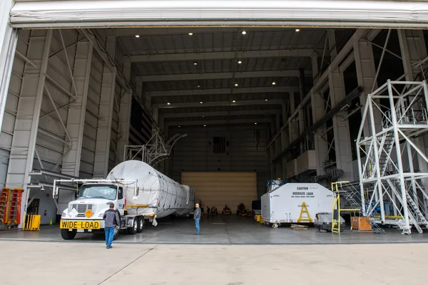 Landsat 9 Atlas V Booster Offload and Transport