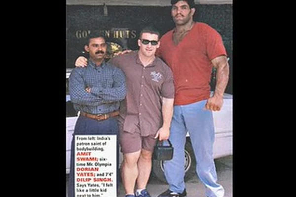 The Great Khali Dalip Singh Rana Vegetarian Body Builder wins over Mr Olympia - 500