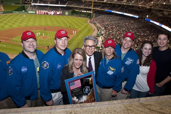 STS-130 Nationals Park Visit