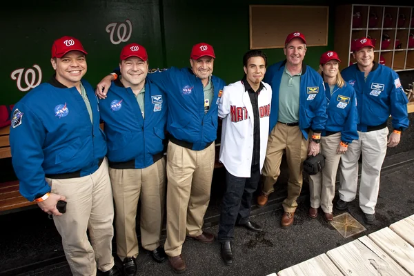 STS-130 Nationals Park Visit