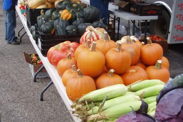 View of Farmers market produce 2