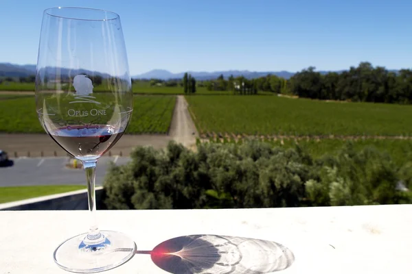 Opus One Glass, Wine, & Winery