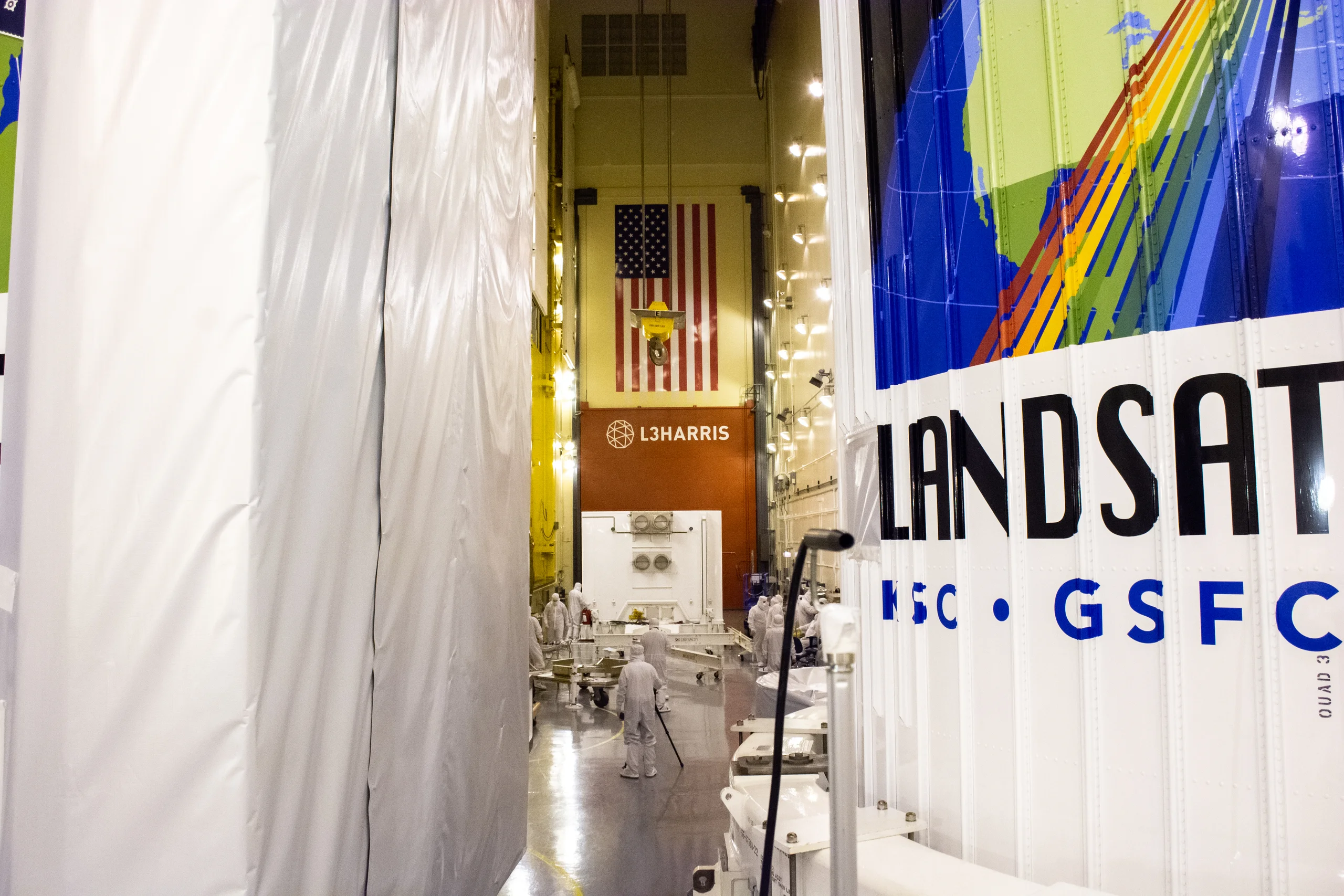 Landsat 9 Spacecraft Arrival (Observatory)