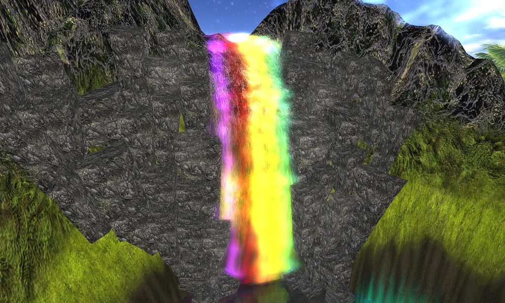RAINBOW WATERFALL!