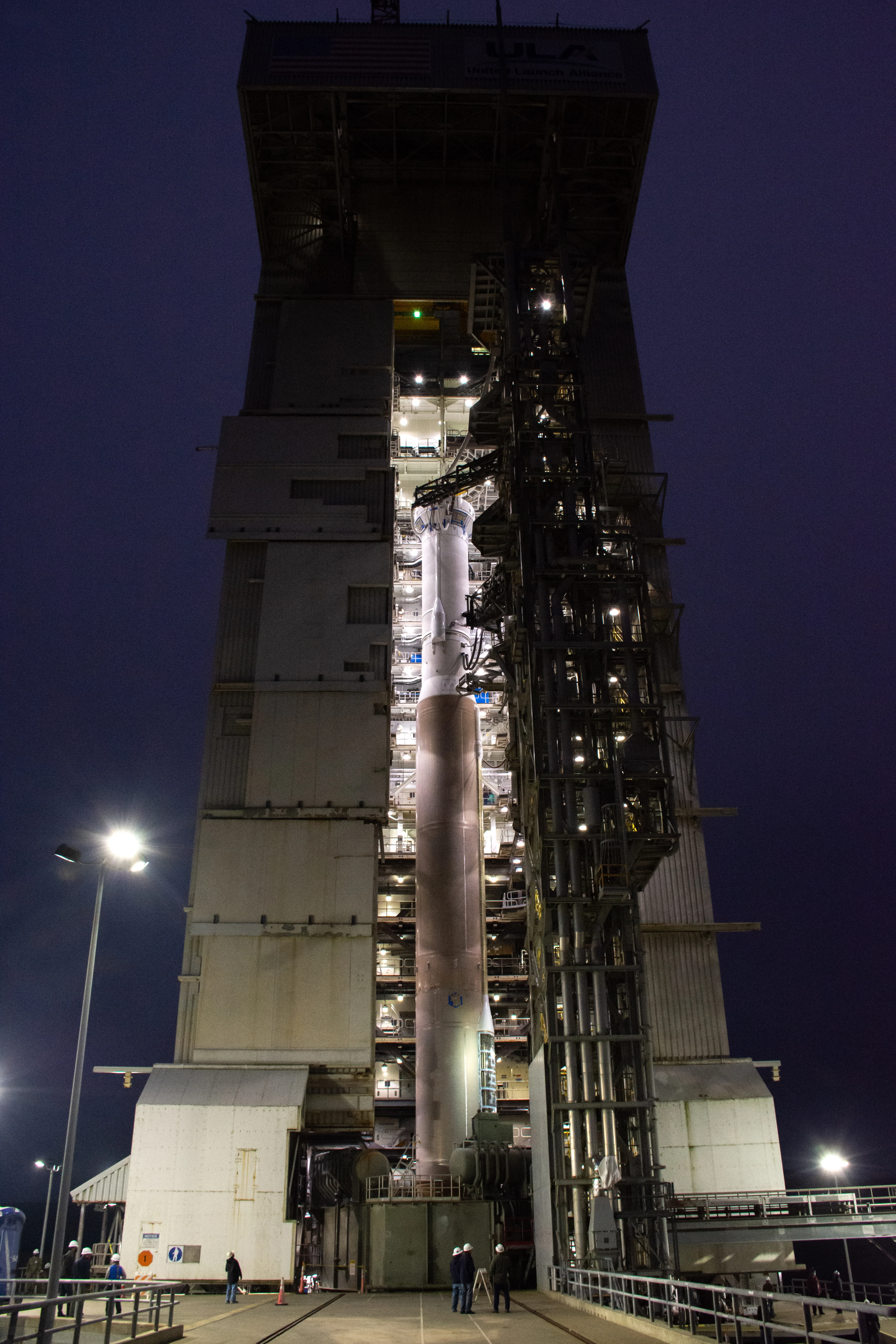 Landsat 9 Tower Rollback, Dress Rehearsal