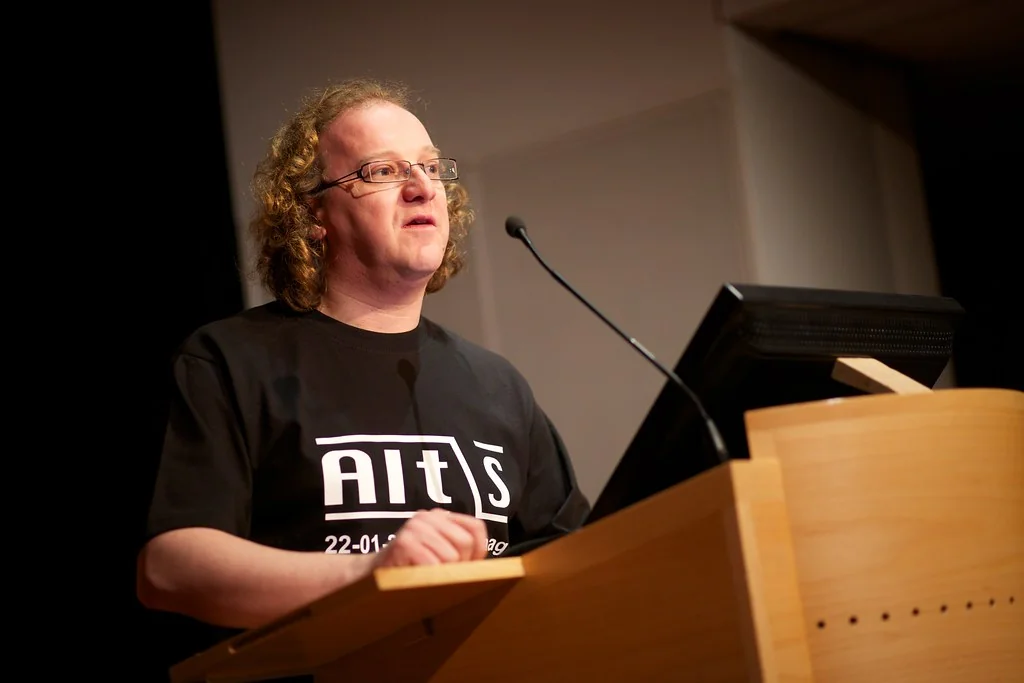 Brenno de Winter bij Alt-S IT Security congres