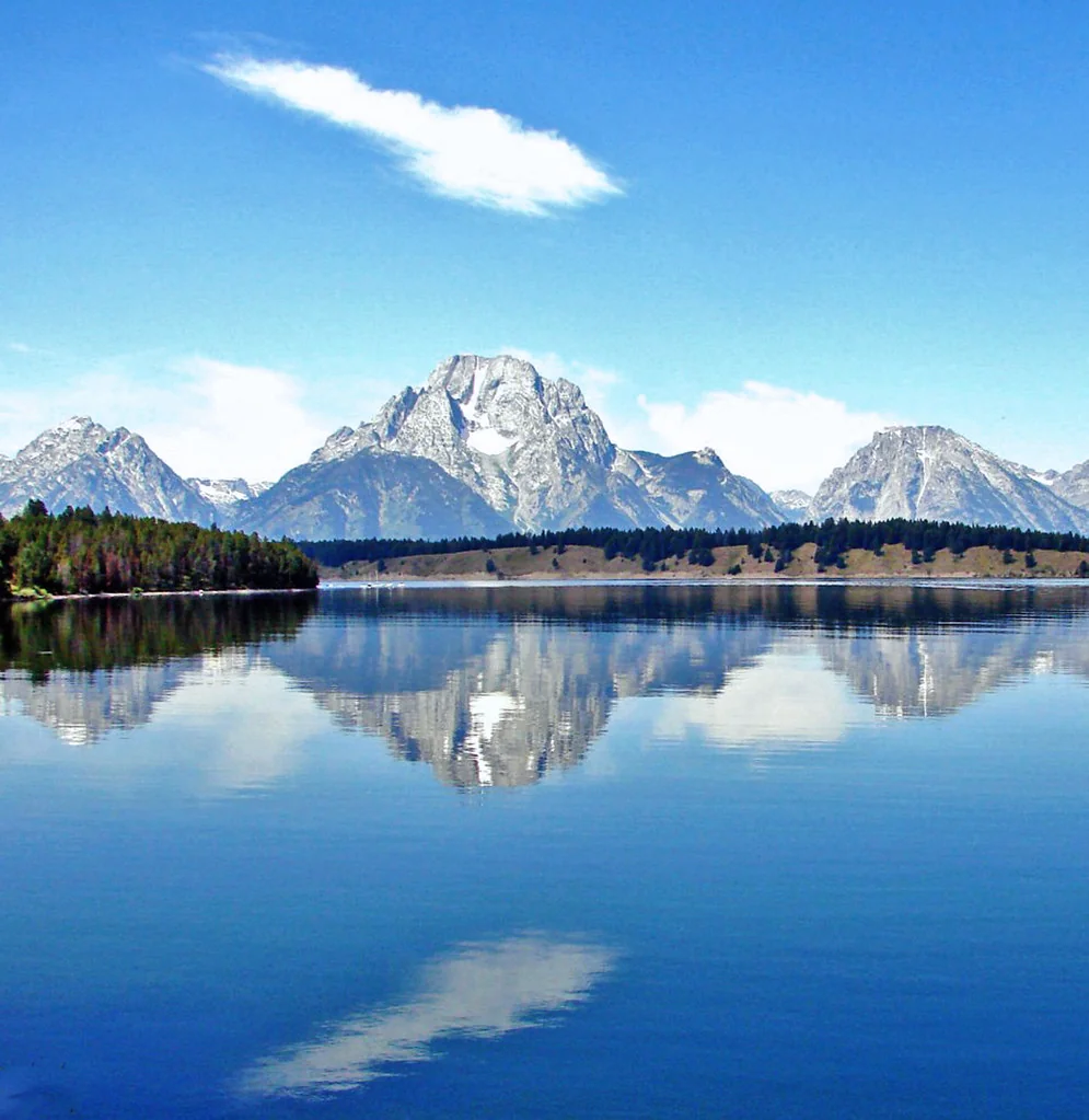 Jackson Lake Reflections, Grand Teton 2011