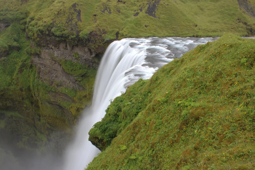 Skógafoss Waterfall (long exposure)