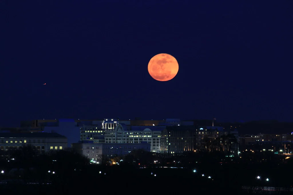 Supermoon Rising