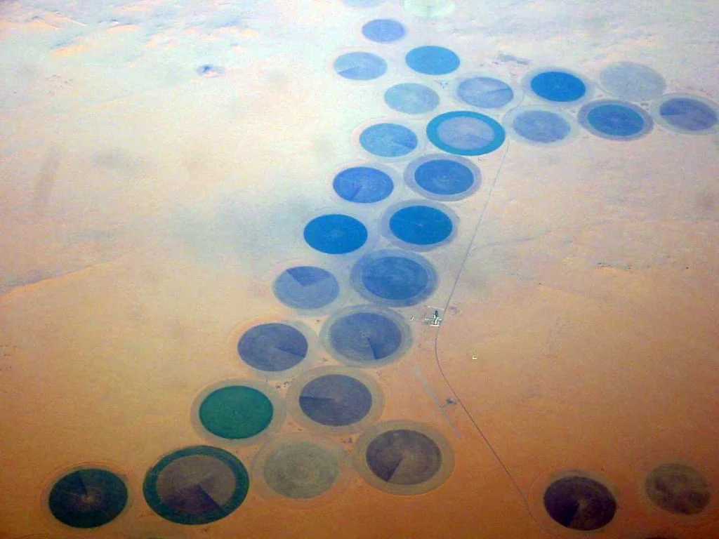 Libyan pivot irrigation