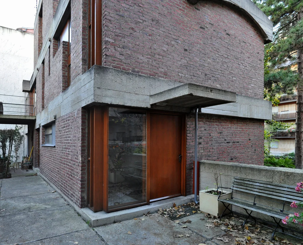 le corbusier, maisons jaoul, neuilly-sur-seine, paris, france, 1951-1955. house A