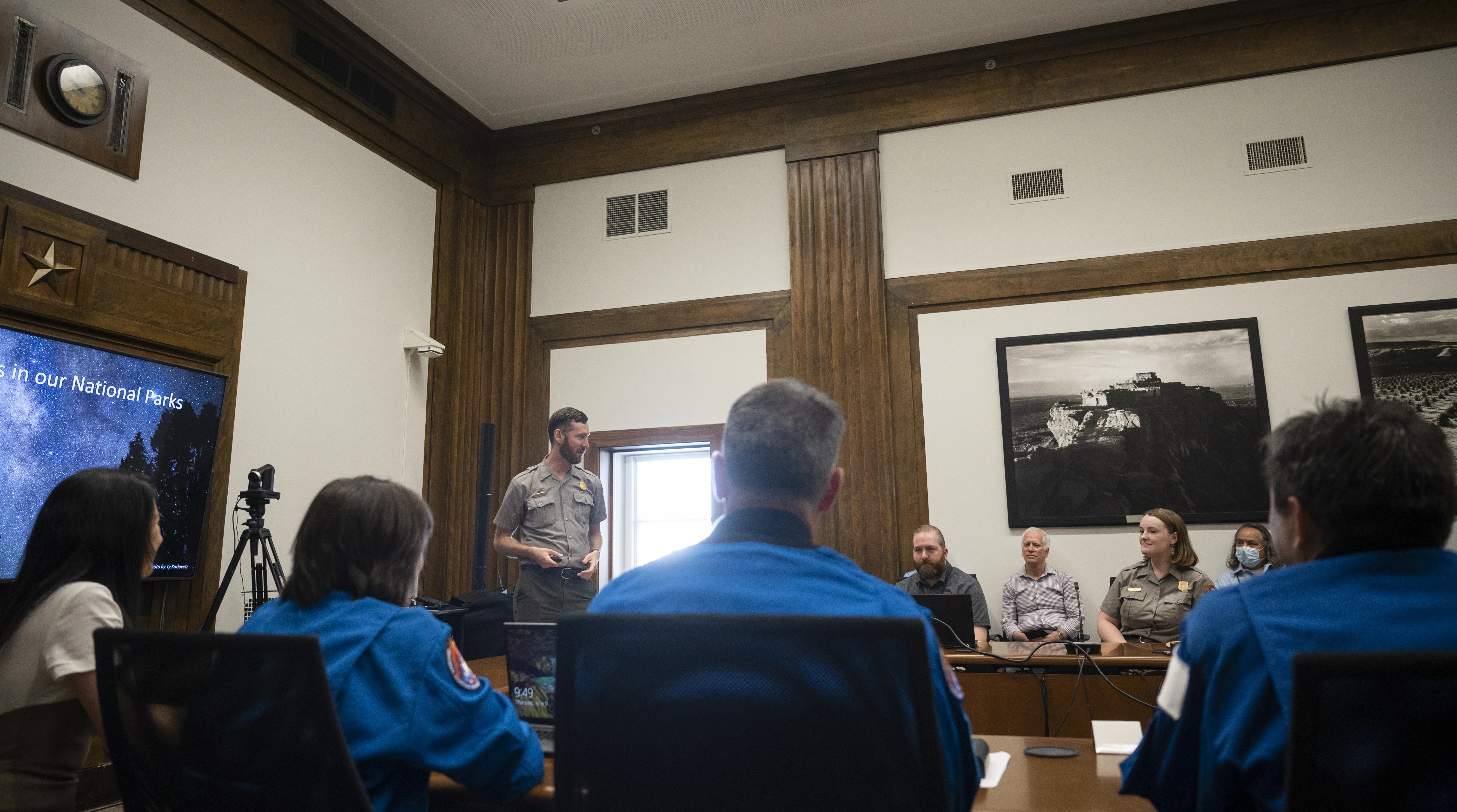 NASA’s SpaceX Crew-2 Astronauts at the National Park Service