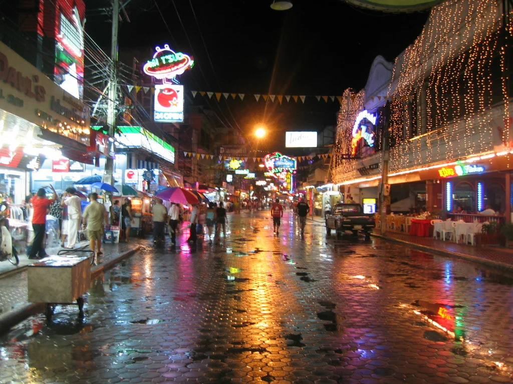 Rainy Night in Thailand