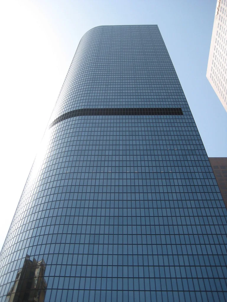 Glass Office building
