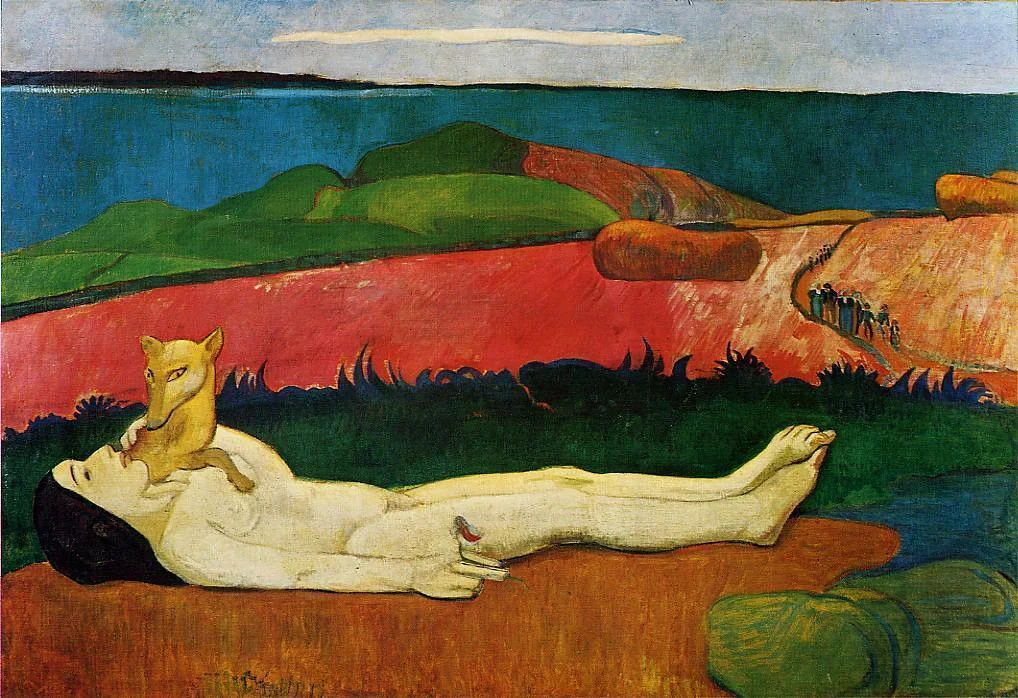 gauguin_loss_virginity_awakening_spring_1891