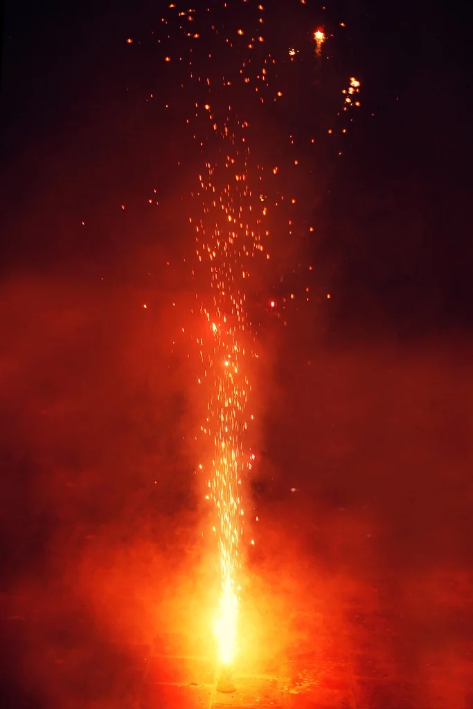 Diwali Abstract Series 2013 - The Volcanic Eruption