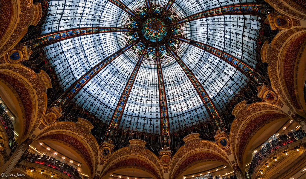 Paris France - Galeries Lafayette - Department Store -