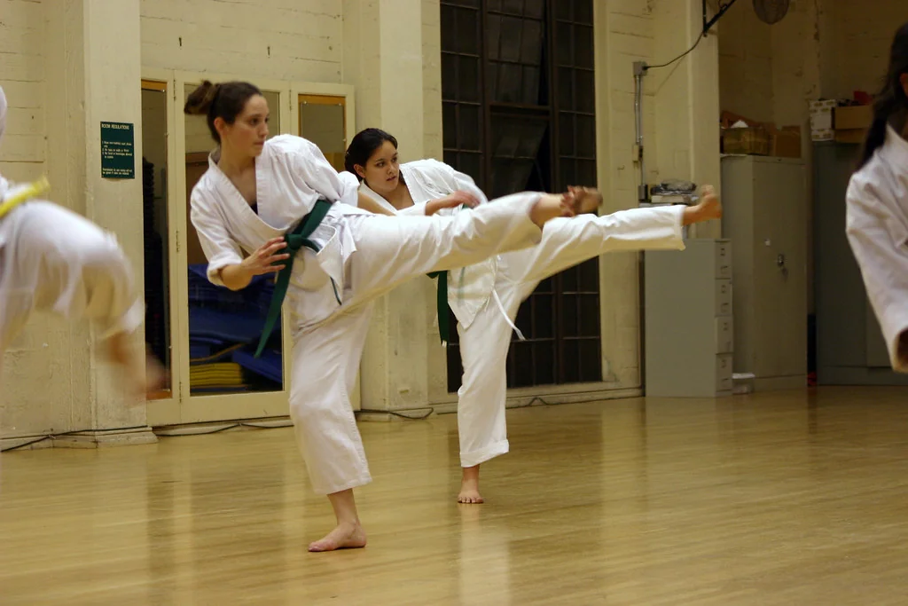 karate training