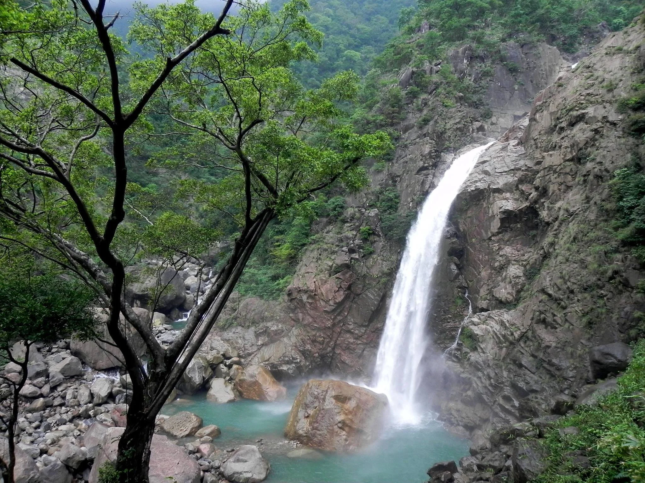 Rainbow Waterfall Meghalaya