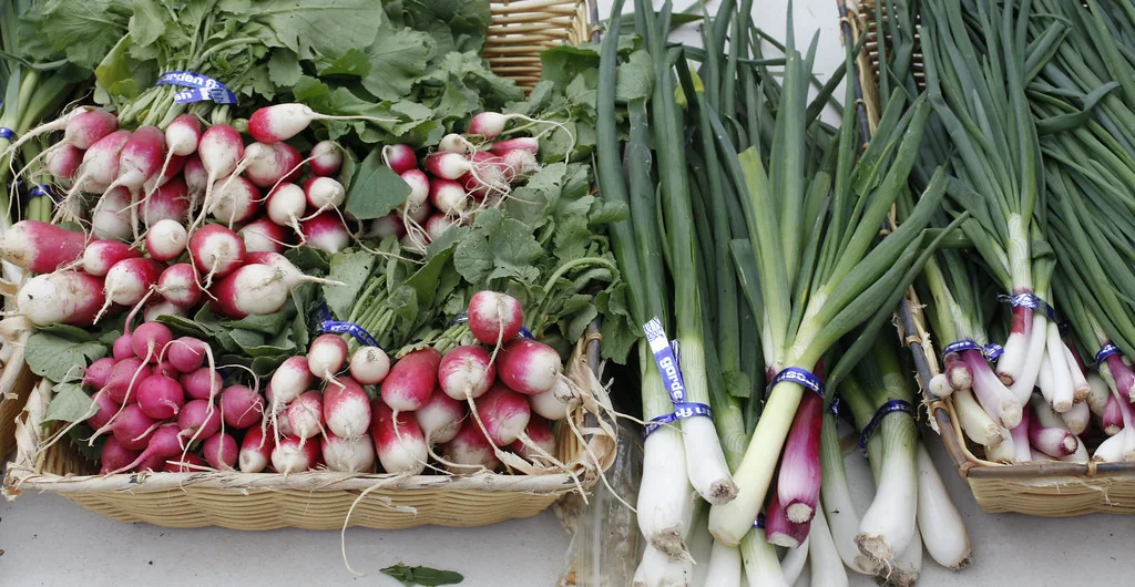 Farmers' market produce